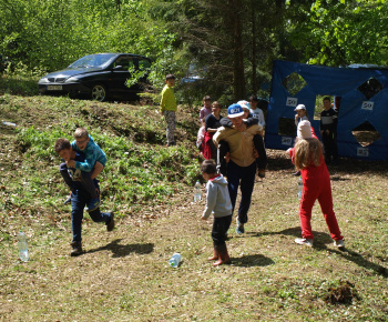 Výstup k chate 