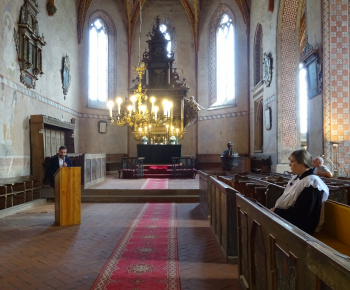 Ambrozi - odhaľovanie pamätných tabúľ