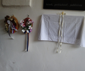 Ambrozi - odhaľovanie pamätných tabúľ